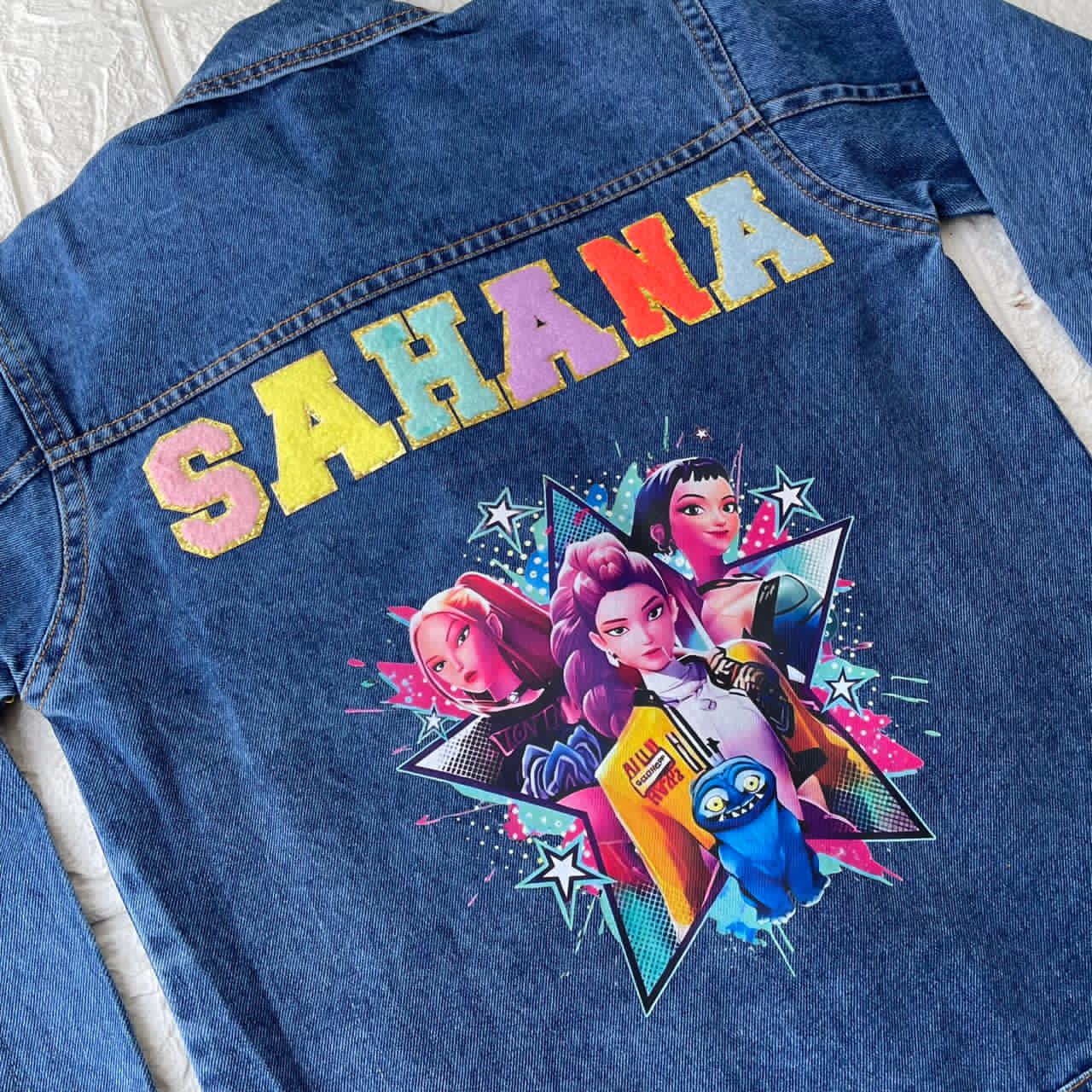 HUNTR/X Personalised Denim Jacket