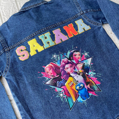 HUNTR/X Personalised Denim Jacket