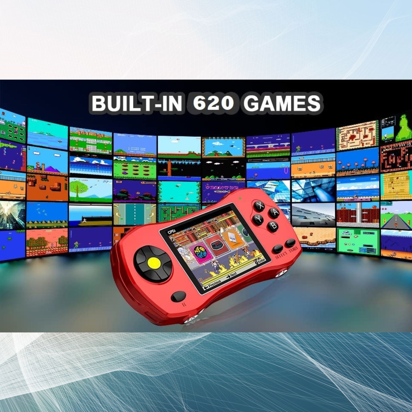 Advance Video Game With 620 Built in Kids Games