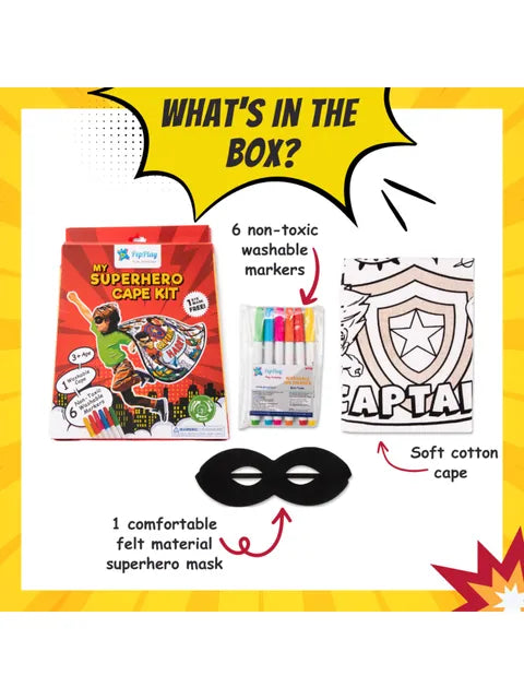 My Superhero Cape Kit for Kids
