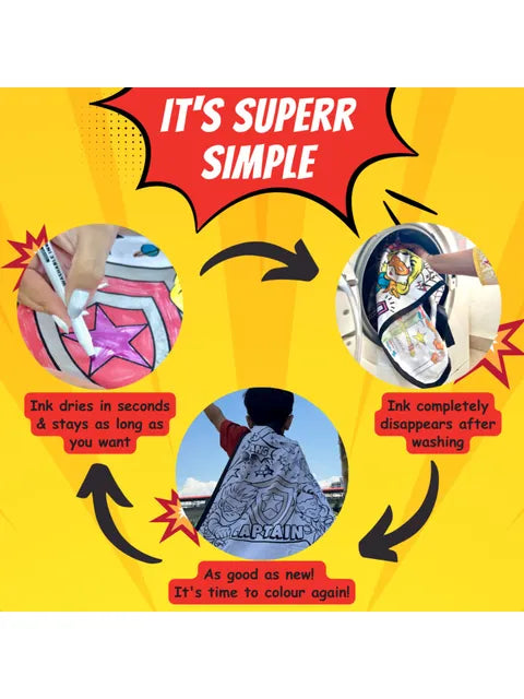My Superhero Cape Kit for Kids