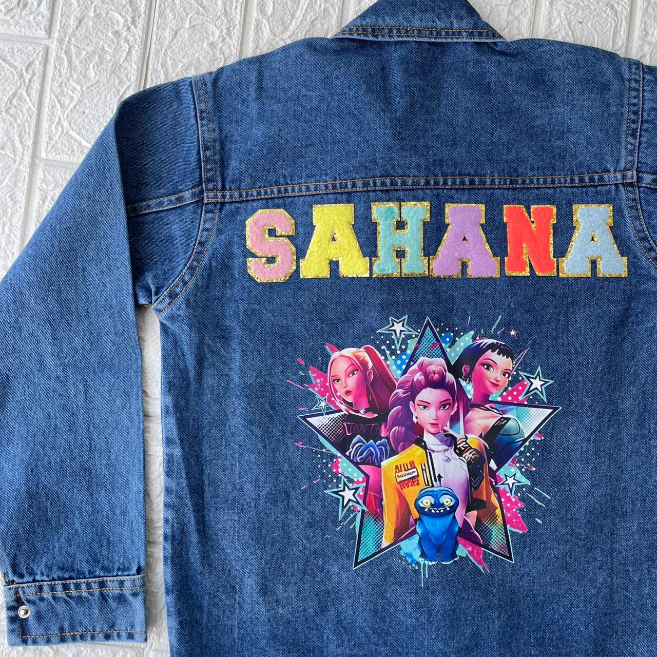 HUNTR/X Personalised Denim Jacket