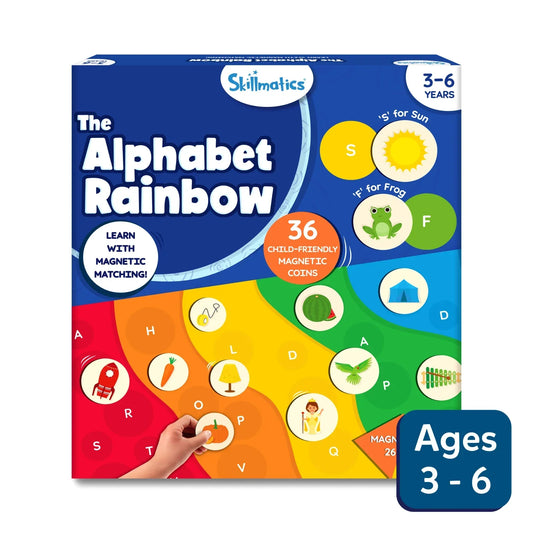 Alphabet Rainbow | Magnetic Matching Activity