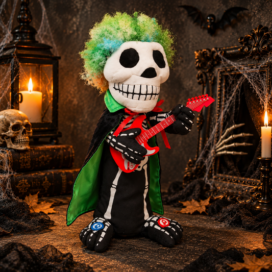 Animated Skeleton Rockstar – Riff Reaper