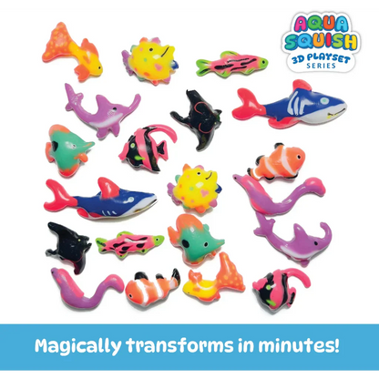 Aquarium Colourful & Squishy Fishes Kit