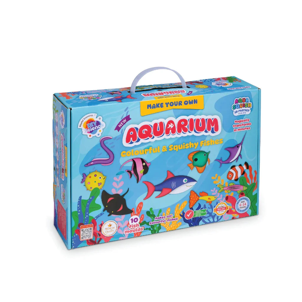 Aquarium Colourful & Squishy Fishes Kit