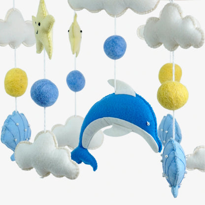 Cot / Crib Mobile - Dolphin Daydreams