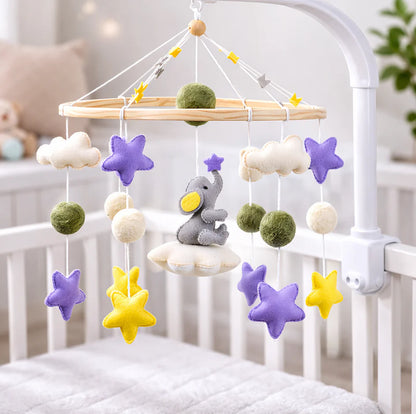 Cot / Crib Mobile - Stargazer Elephant