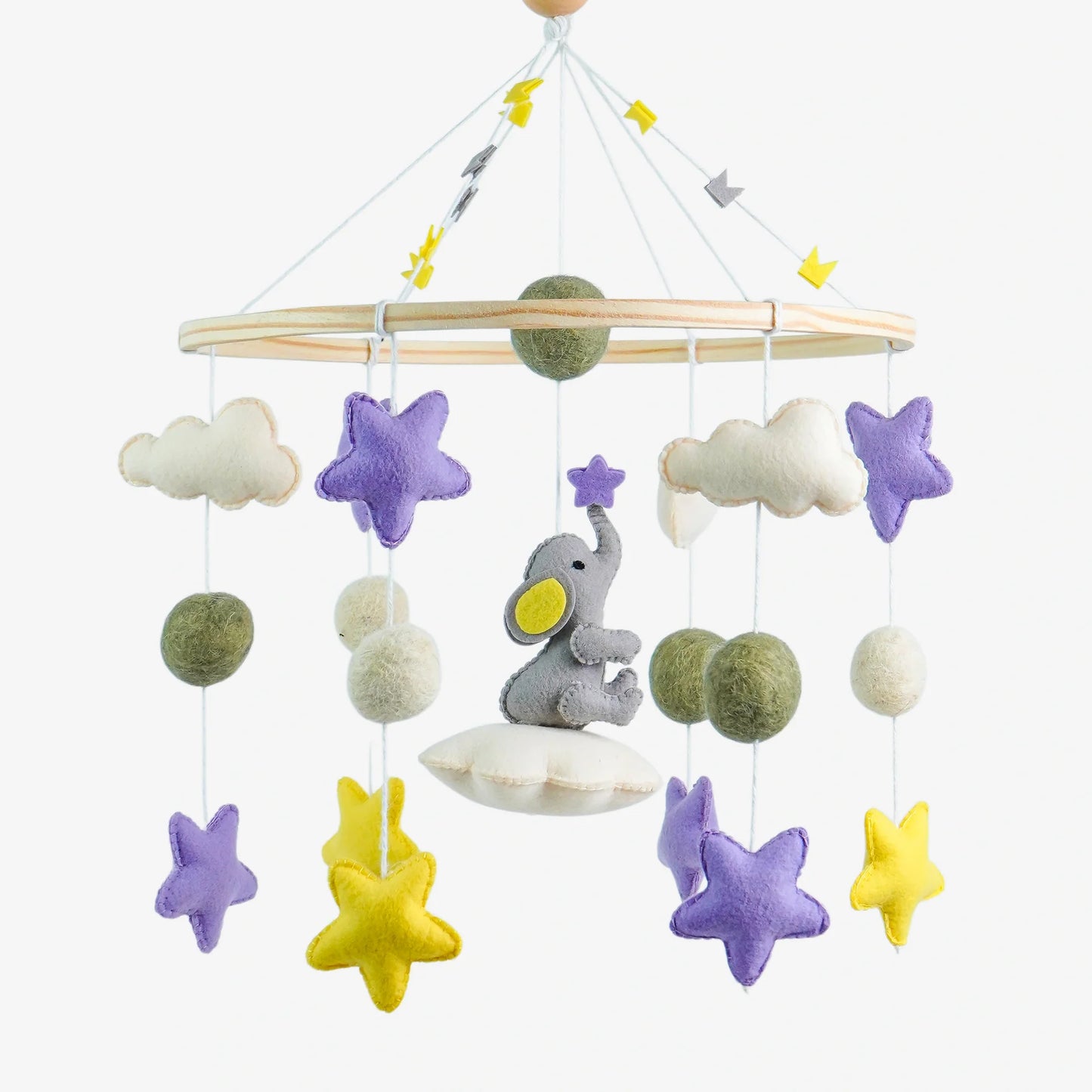 Cot / Crib Mobile - Stargazer Elephant