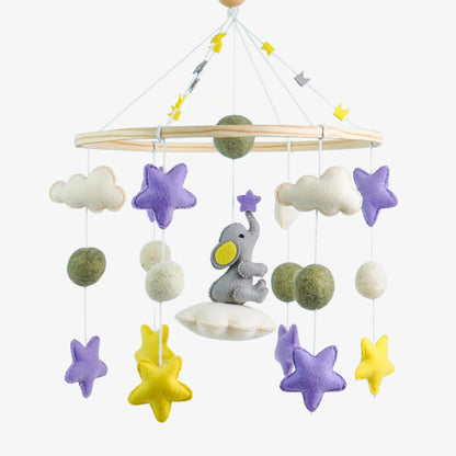 Cot / Crib Mobile - Stargazer Elephant