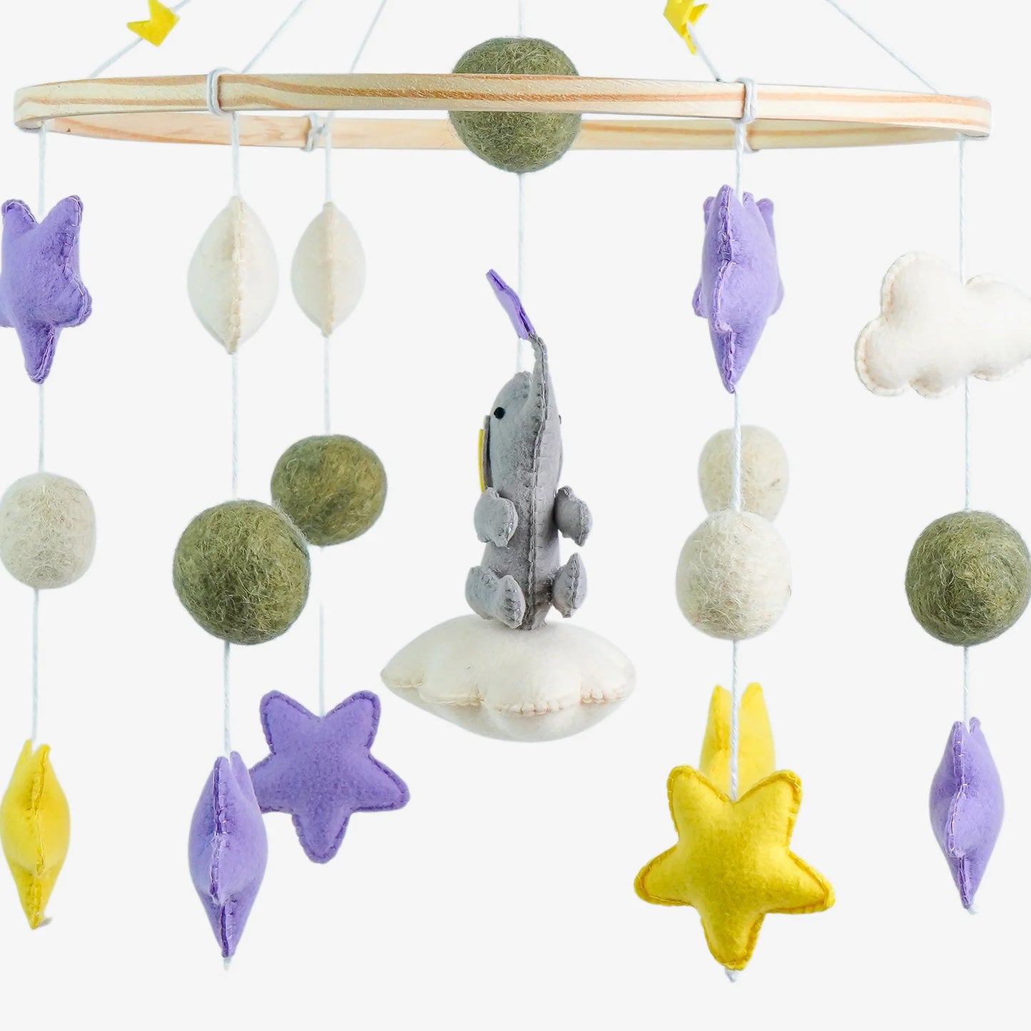 Cot / Crib Mobile - Stargazer Elephant