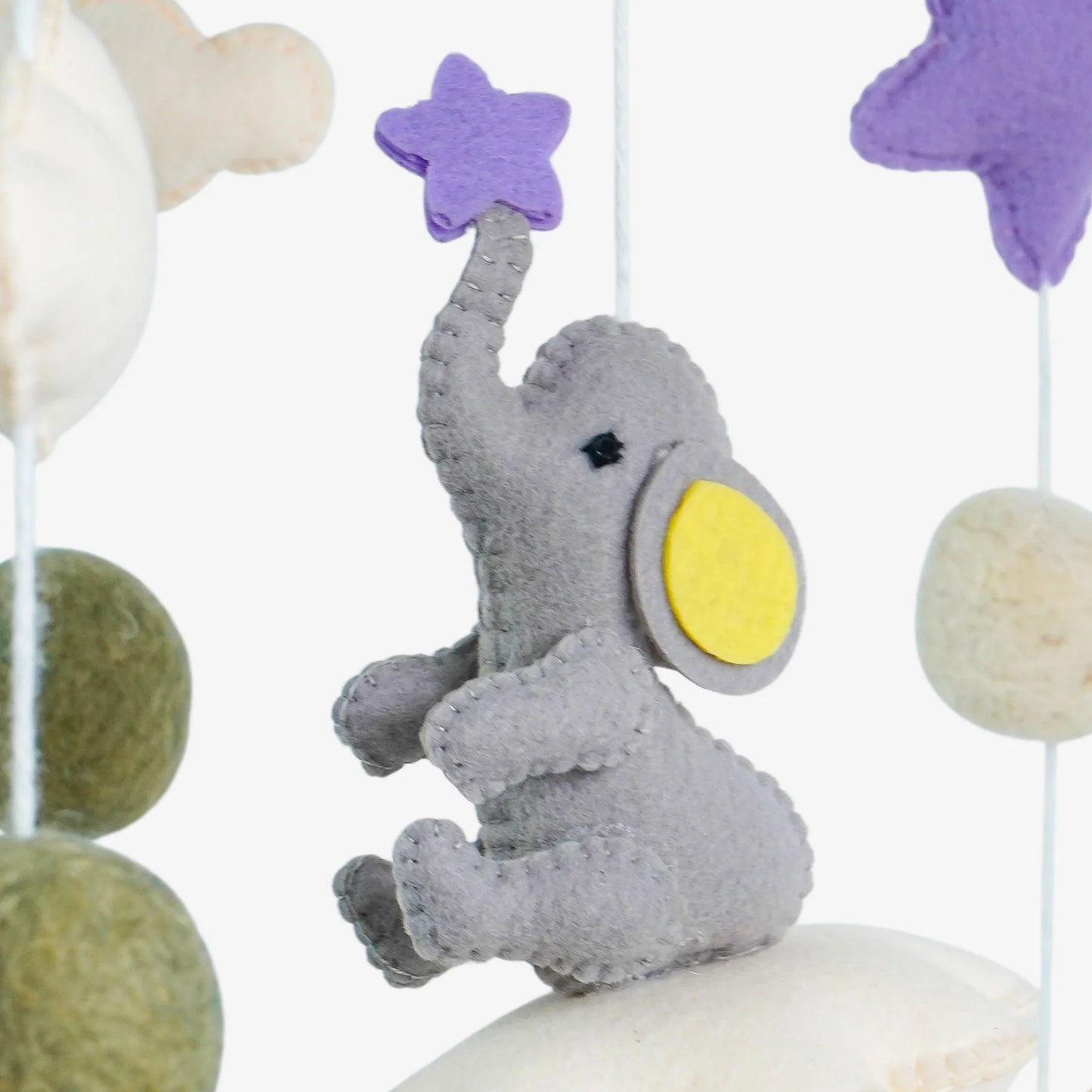 Cot / Crib Mobile - Stargazer Elephant