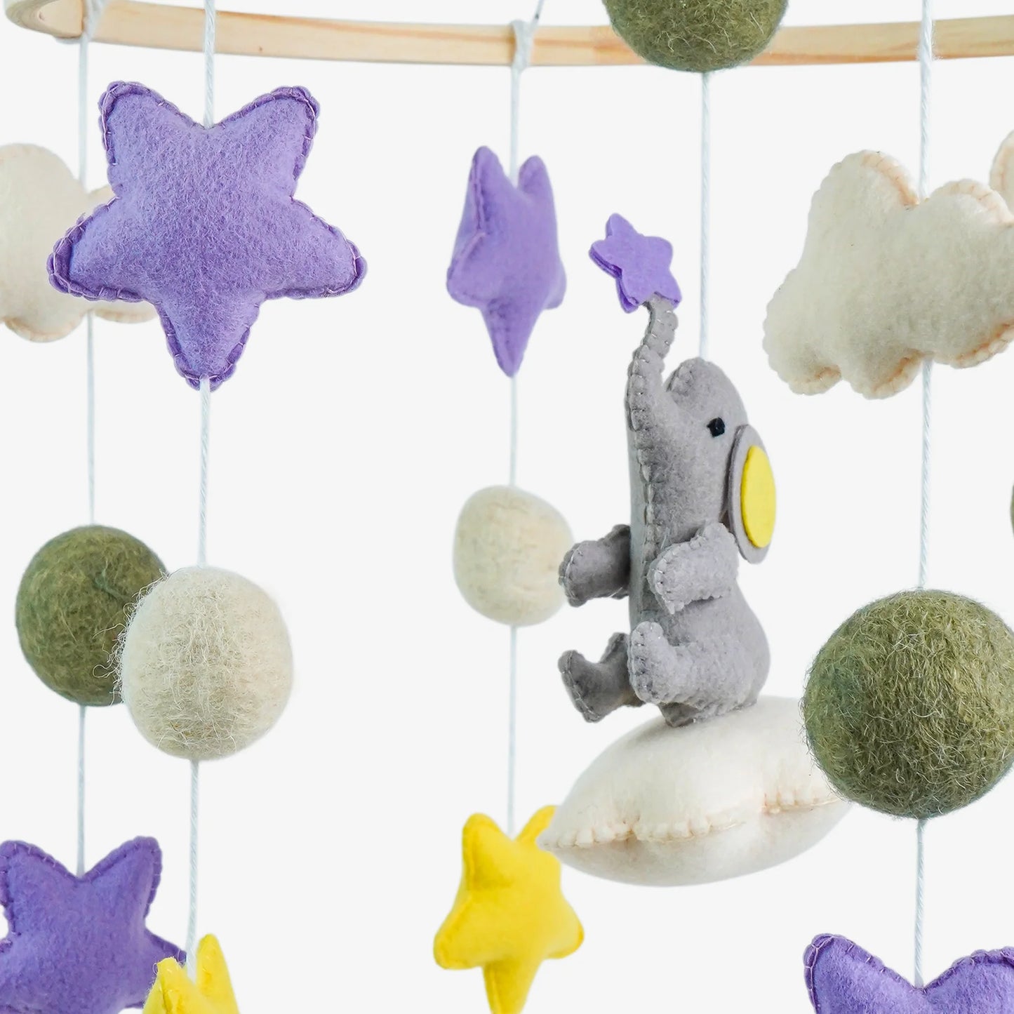 Cot / Crib Mobile - Stargazer Elephant