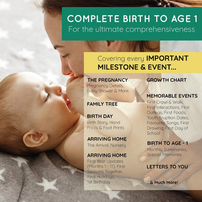 Baby First Year Record Book