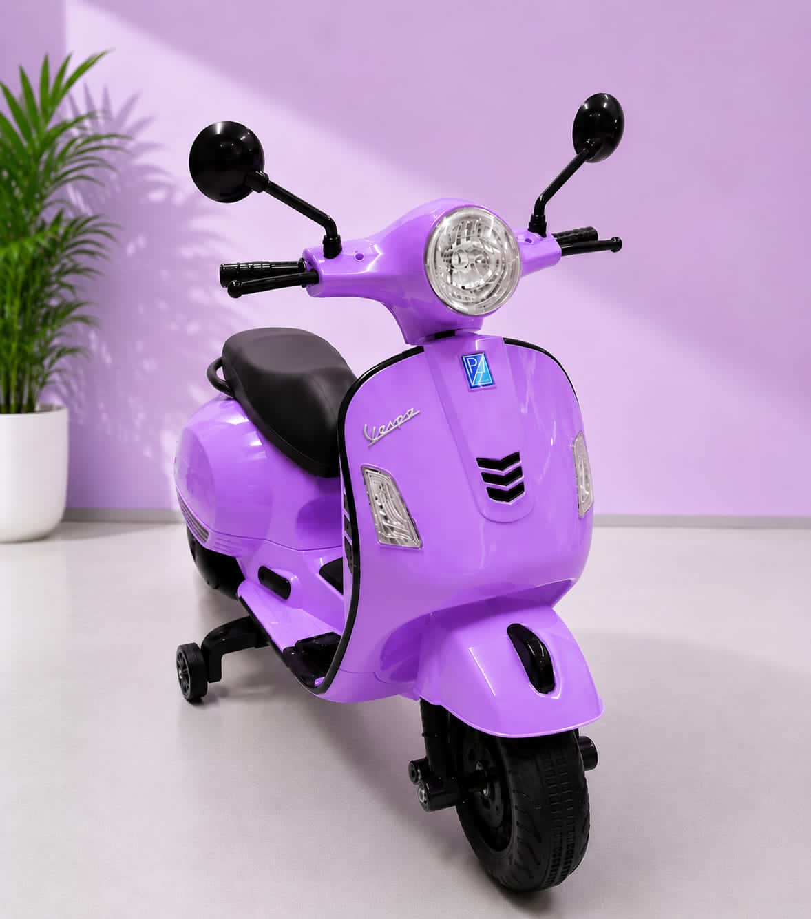Baby Scooter Officially Licensed Vespa Battery Operated Ride 