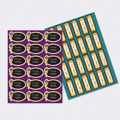 Sticker Sheet - Set of 2 A4