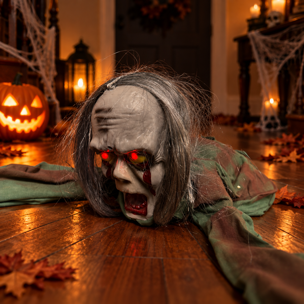 Blood-Eyed Crawling Zombie