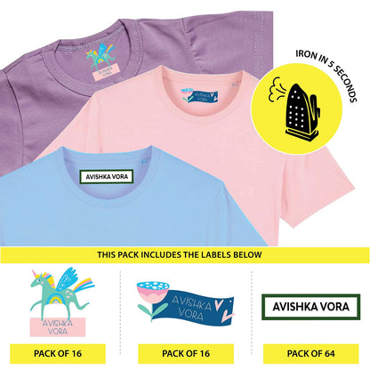 Custom Iron On Labels for Clothes