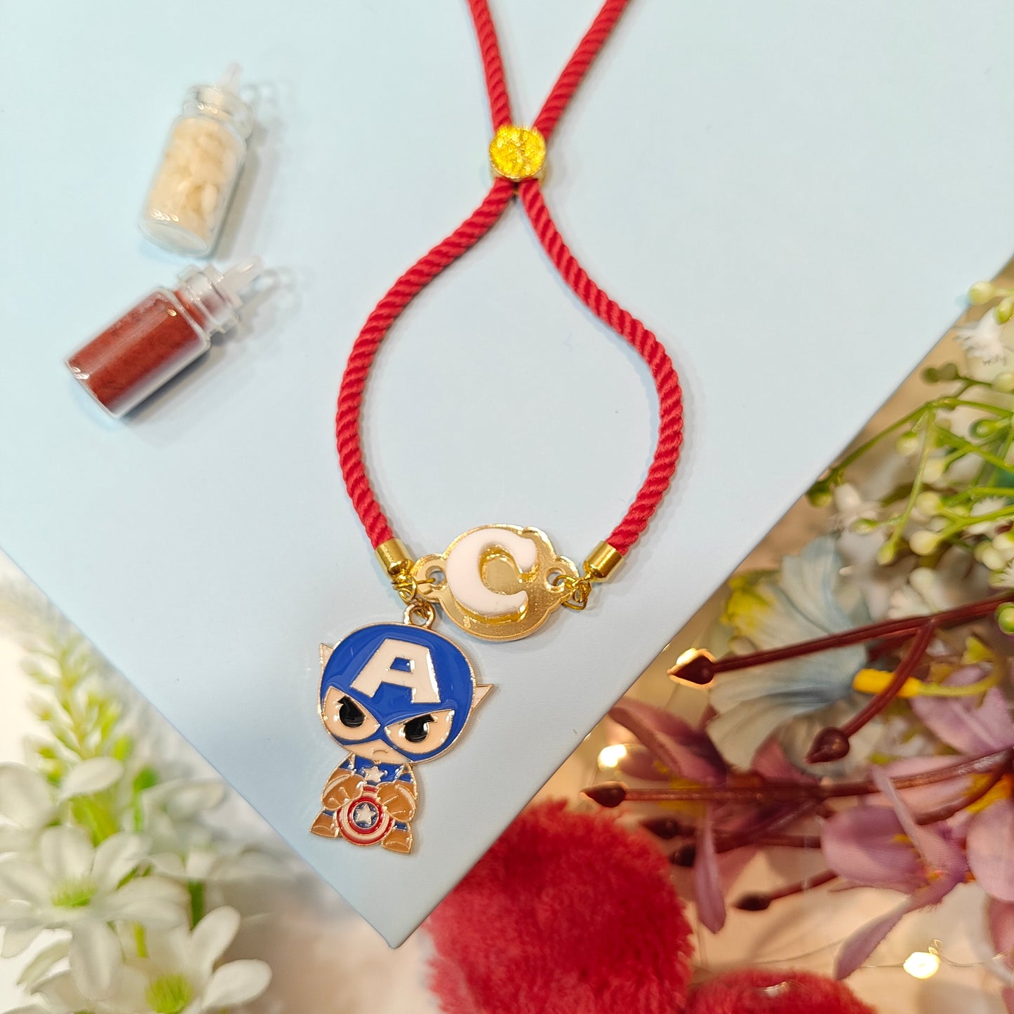 Babble Wrap Brave Bro Initial Rakhi
