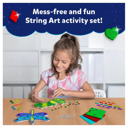 Skillmatics Super Strings Craft Kit for Kids  | Ages 6–12 | Mess-Free Art Activity
