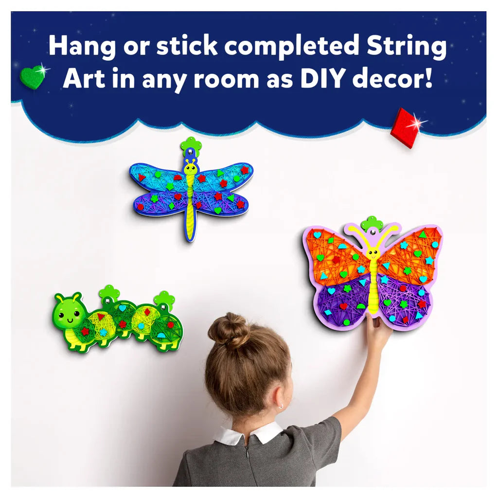 Skillmatics Super Strings Craft Kit for Kids  | Ages 6–12 | Mess-Free Art Activity