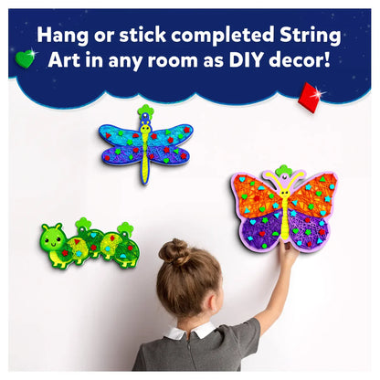 Skillmatics Super Strings Craft Kit for Kids  | Ages 6–12 | Mess-Free Art Activity