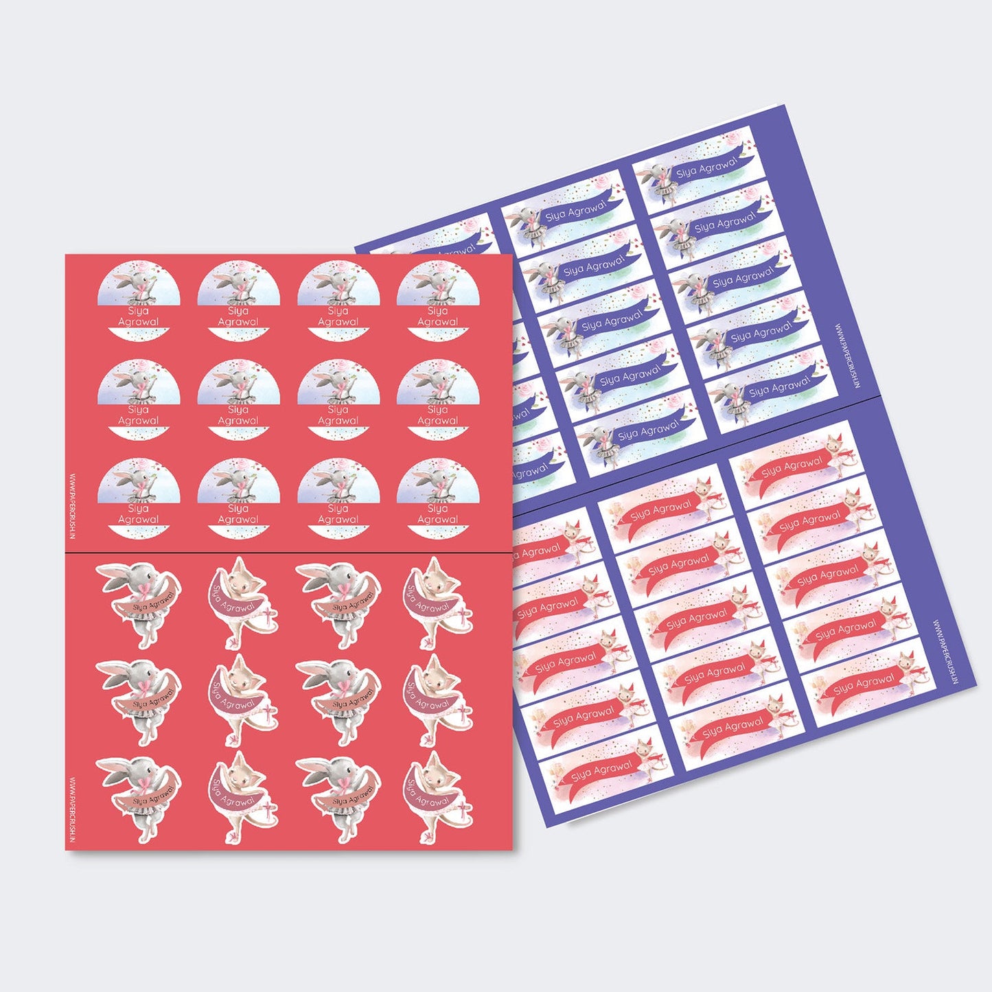 Sticker Sheet - Set of 2 A4