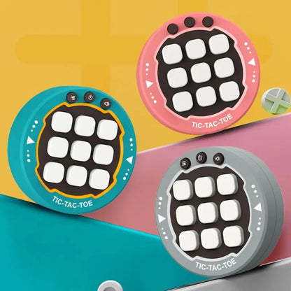 Mini Tic Tac Toe Electronic Game | Pocket-Sized Retro Arcade | Brain-Boosting Fun for Kids & Adults 🎮