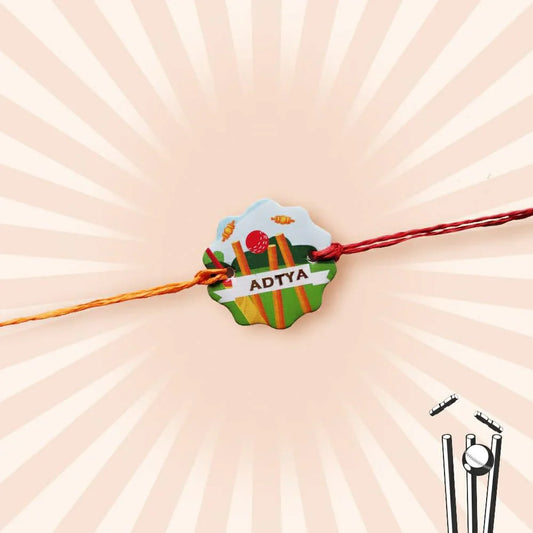 Babble Wrap Cricket Craft Rakhi
