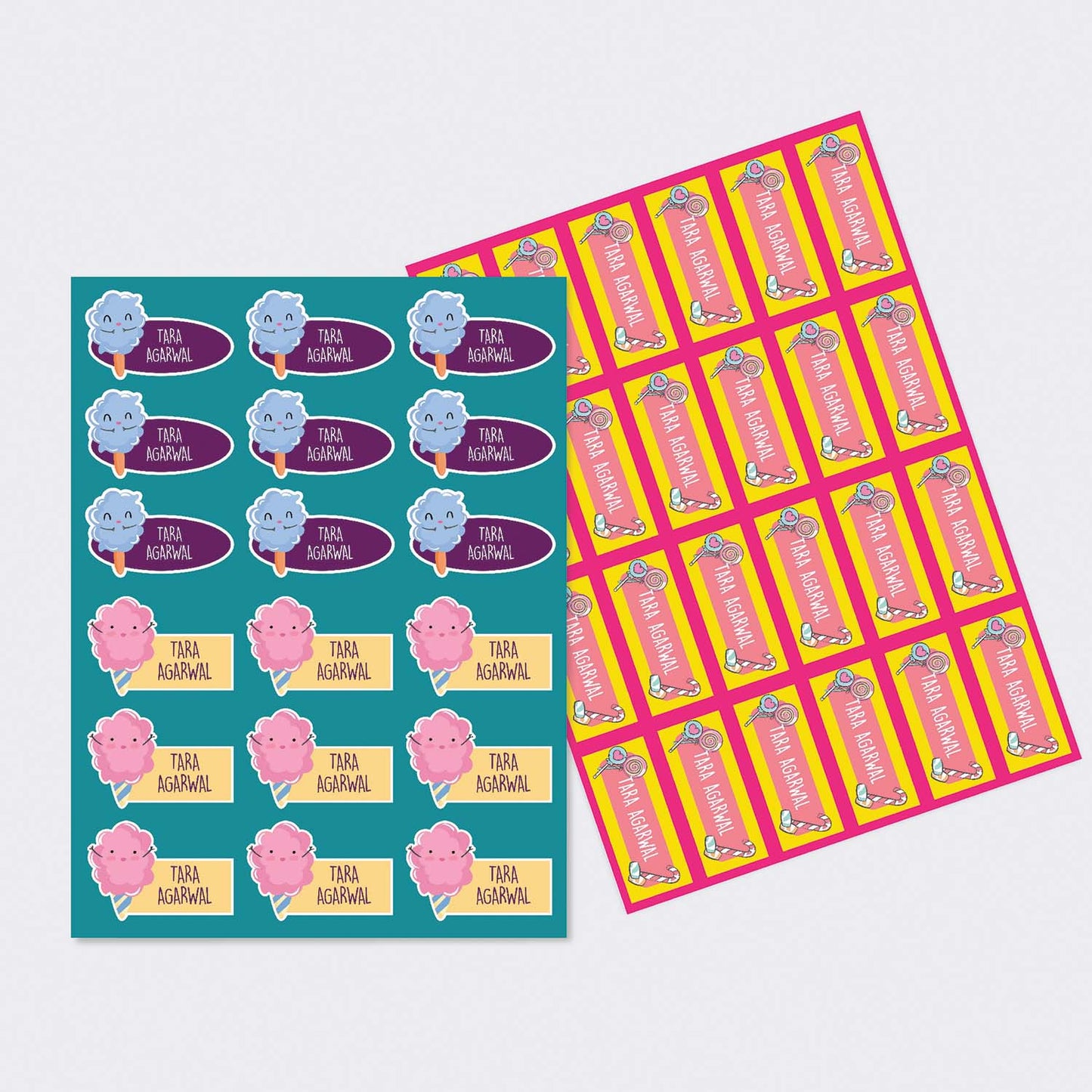 Sticker Sheet - Set of 2 A4