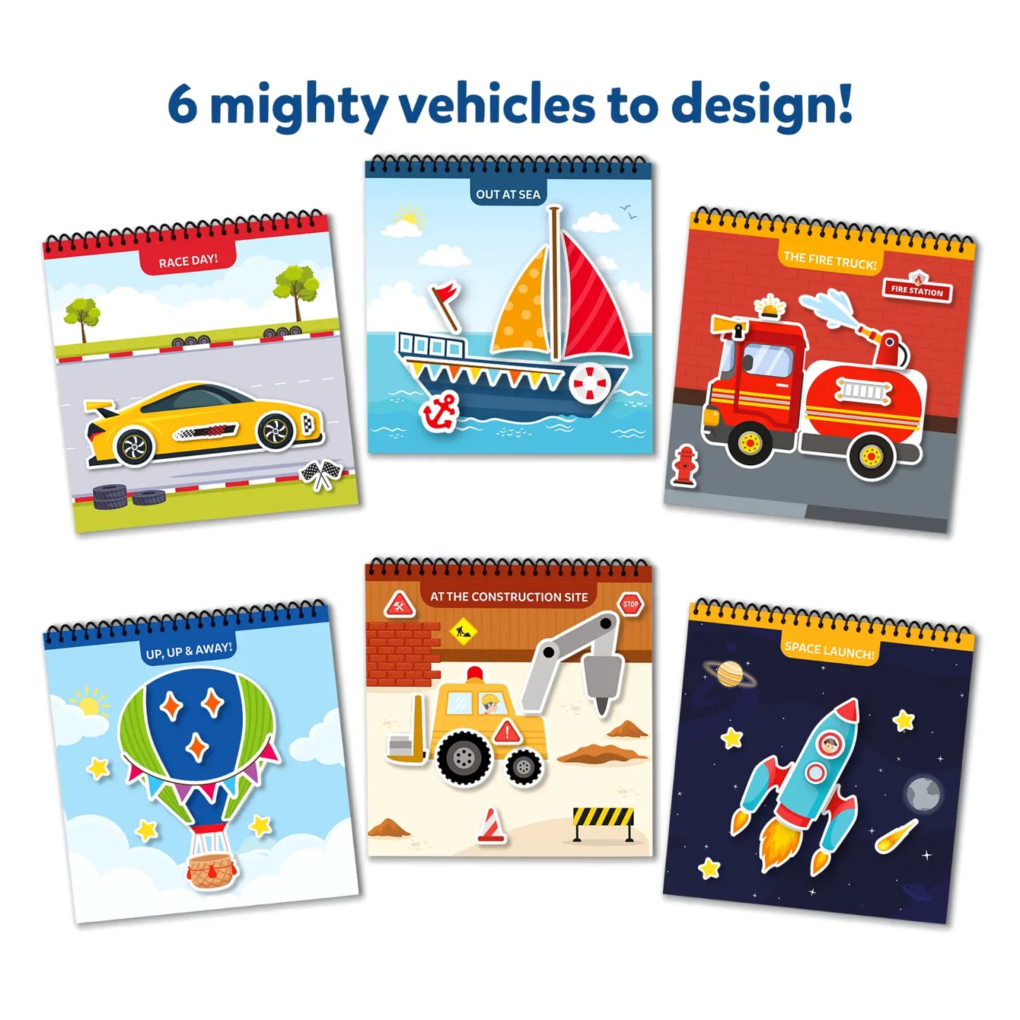 Peelies: Cars, Trucks & More! | Reusable Sticker Activity Book
