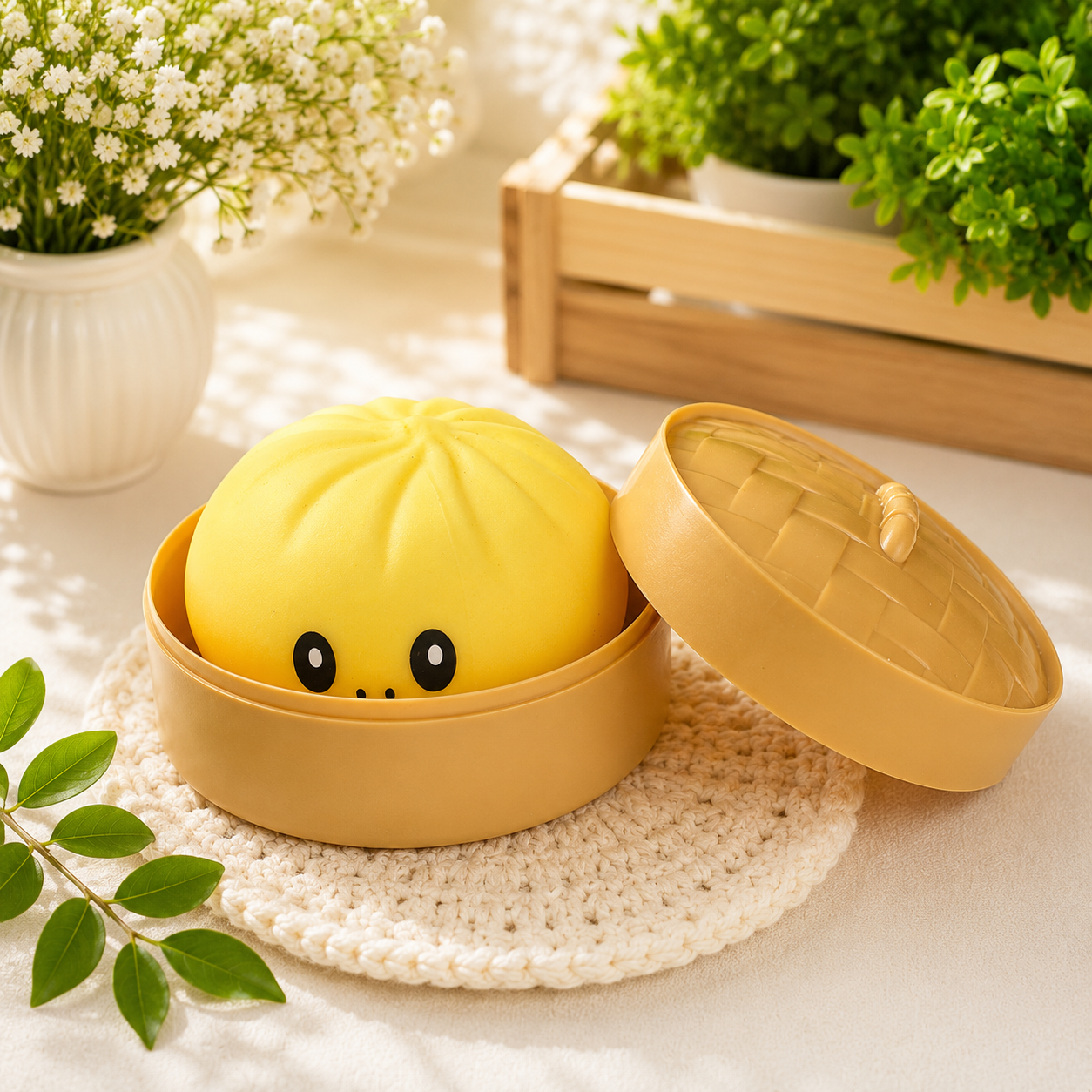 Cute Surprise Dumpling Squishy Toy