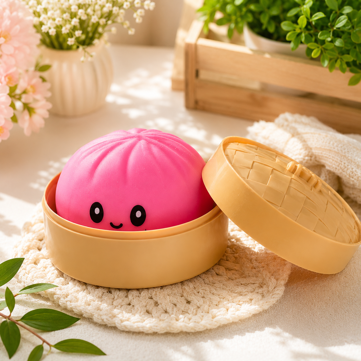 Cute Surprise Dumpling Squishy Toy