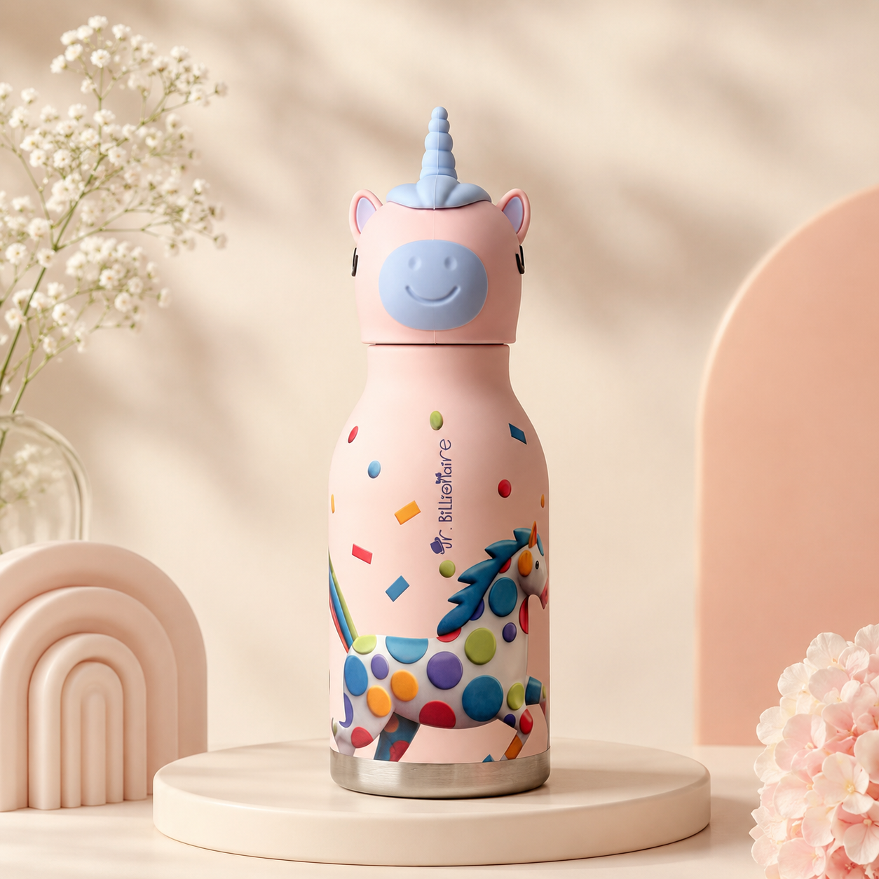 Cute Animal Character Water Bottle for Kids | Fun, Stylish & Everyday Hydration Buddy