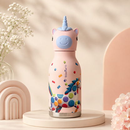 Cute Animal Character Water Bottle for Kids | Fun, Stylish & Everyday Hydration Buddy
