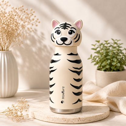 Cute Animal Character Water Bottle for Kids | Fun, Stylish & Everyday Hydration Buddy