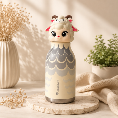 Cute Animal Character Water Bottle for Kids | Fun, Stylish & Everyday Hydration Buddy