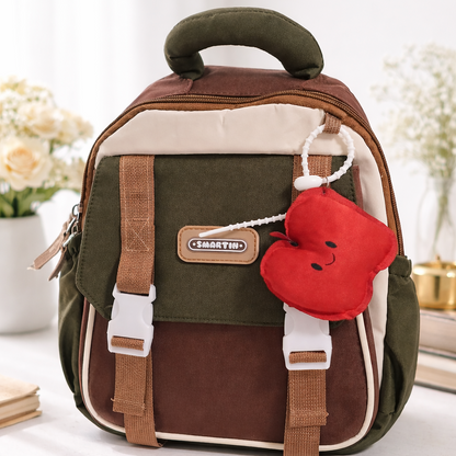Classic Preschool Backpack with Apple Charm