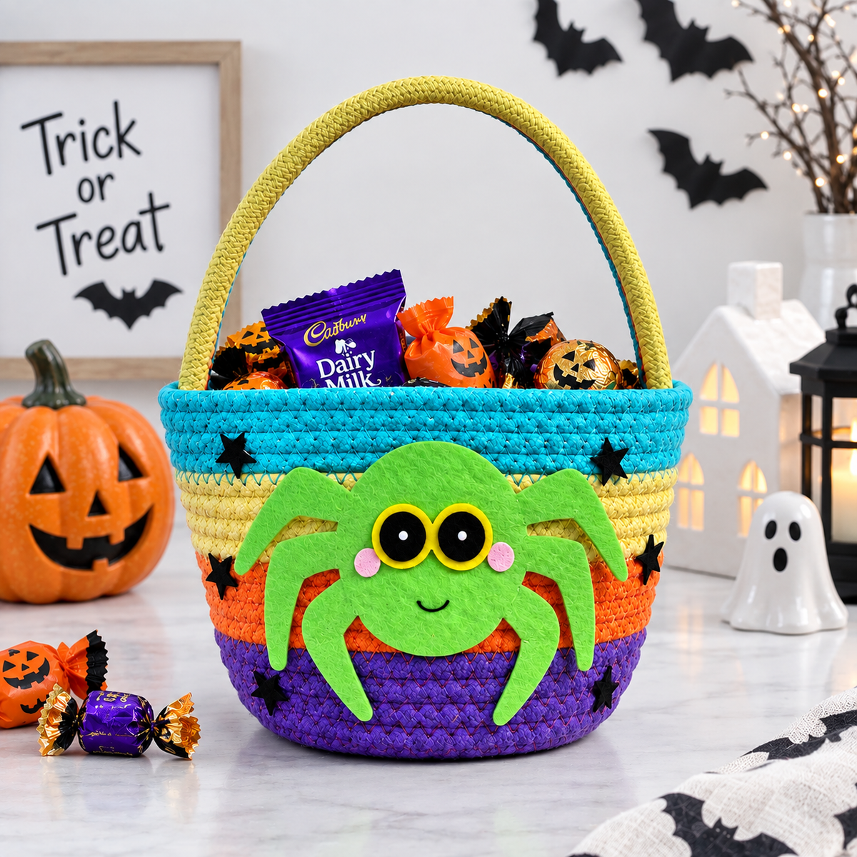 Creepy Crawly Trick-or-Treat Basket