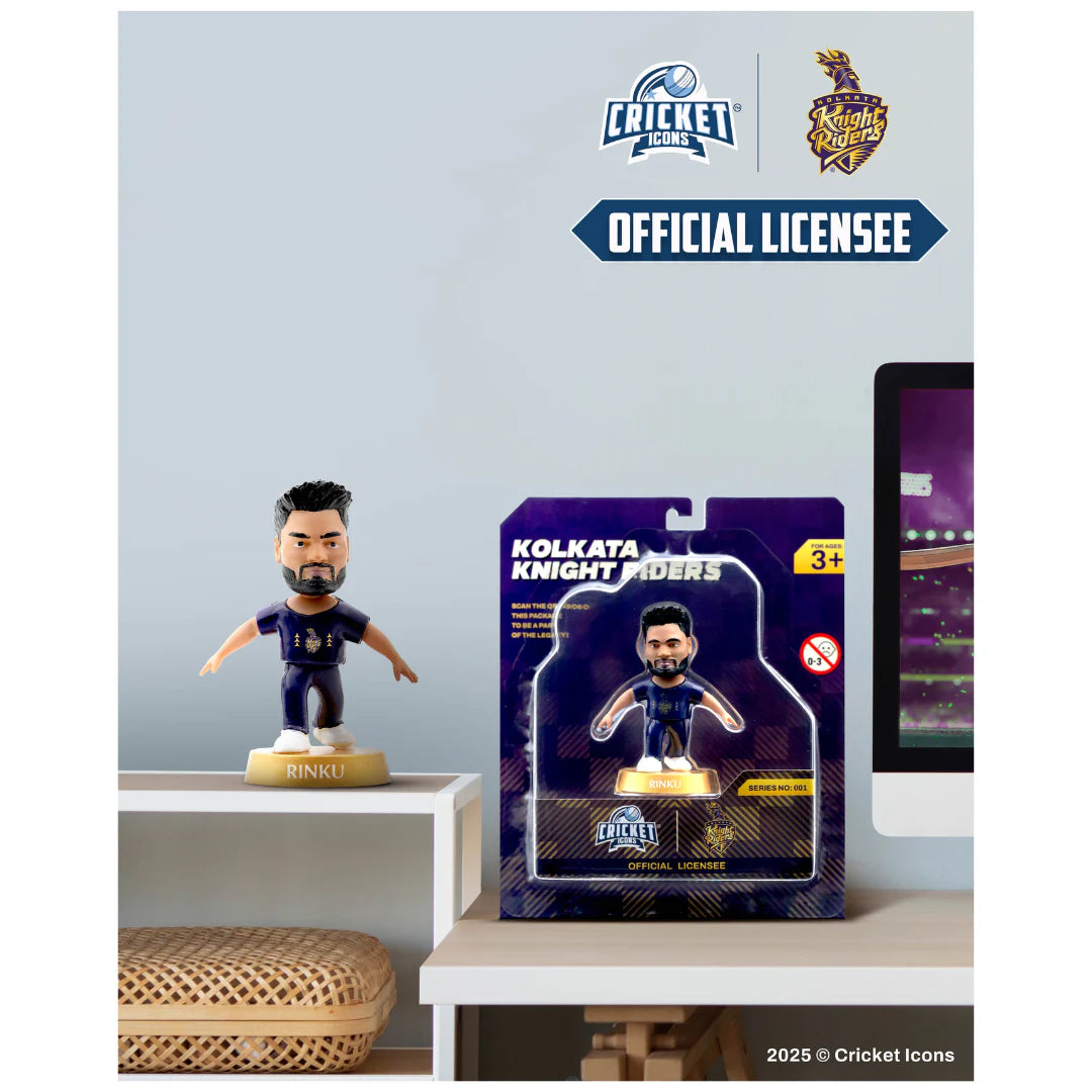 Cricket Icons: Kolkata Night Riders Miniature Single Pack - Rinku Singh