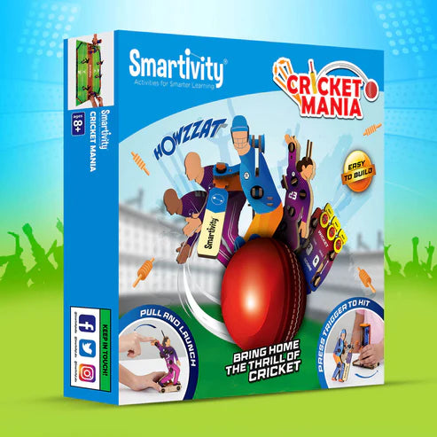 Cricket Mania - Bring Home The Thrill of Cricket - 8-14 Years