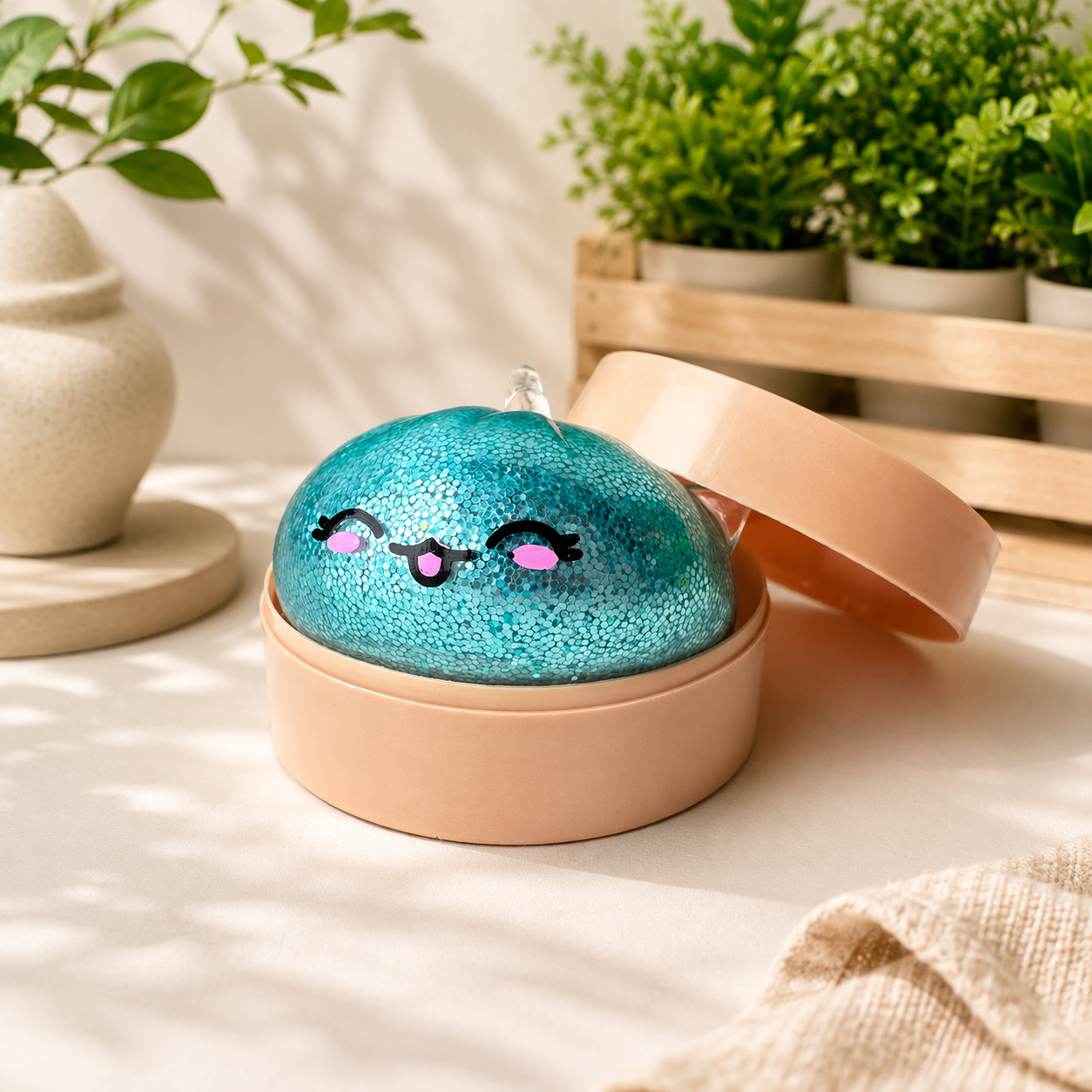 Cute Surprise Unicorn Dumpling Squishy Toy