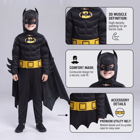 Dark Hero Halloween Costume