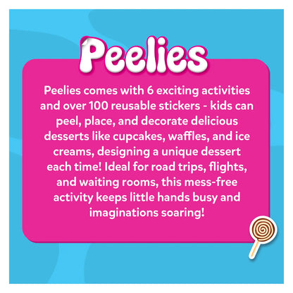 Peelies: Dessert Chef | Reusable Sticker Activity Book