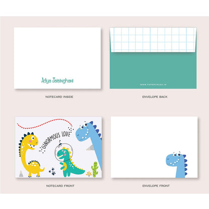 Folded-Notecards + Envelopes - Set of 25