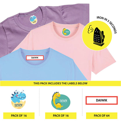 Custom Iron On Labels for Clothes