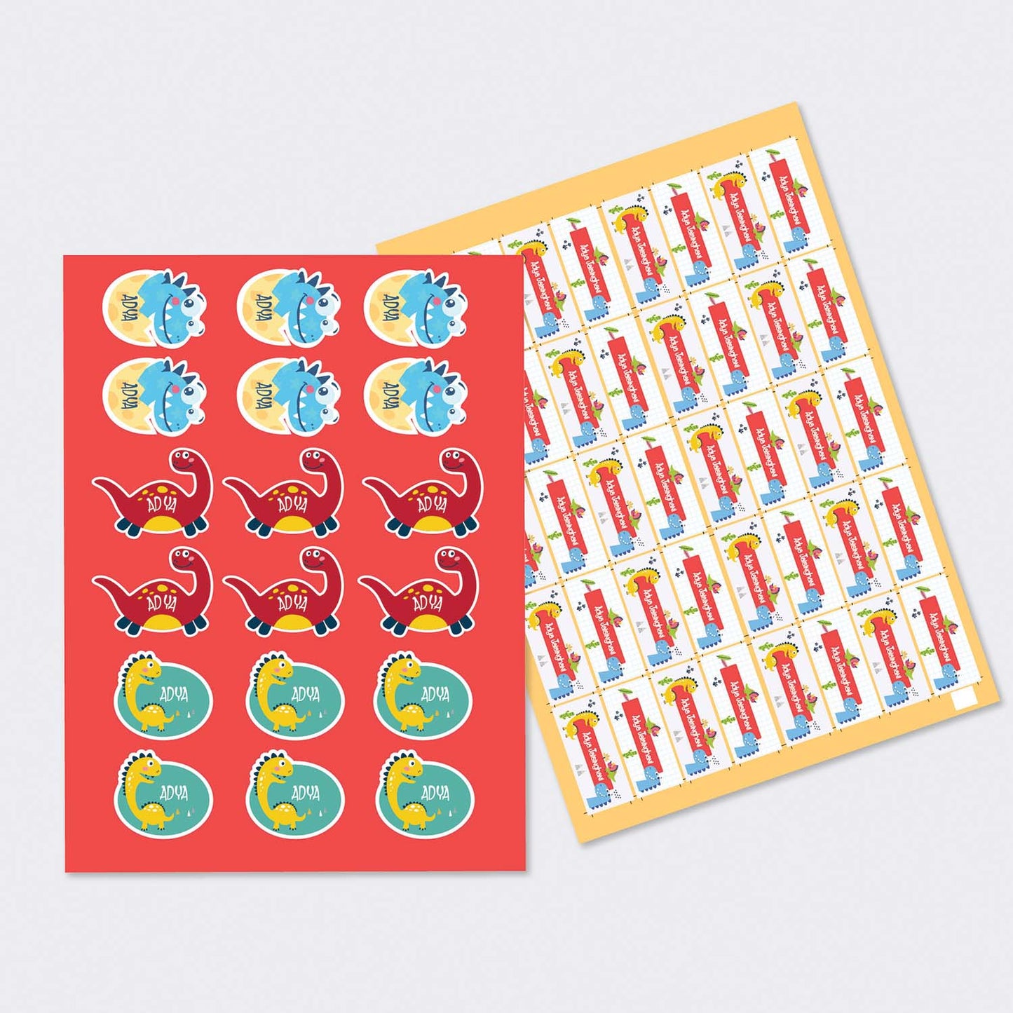 Sticker Sheet - Set of 2 A4