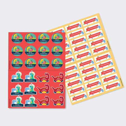Sticker Sheet - Set of 2 A4