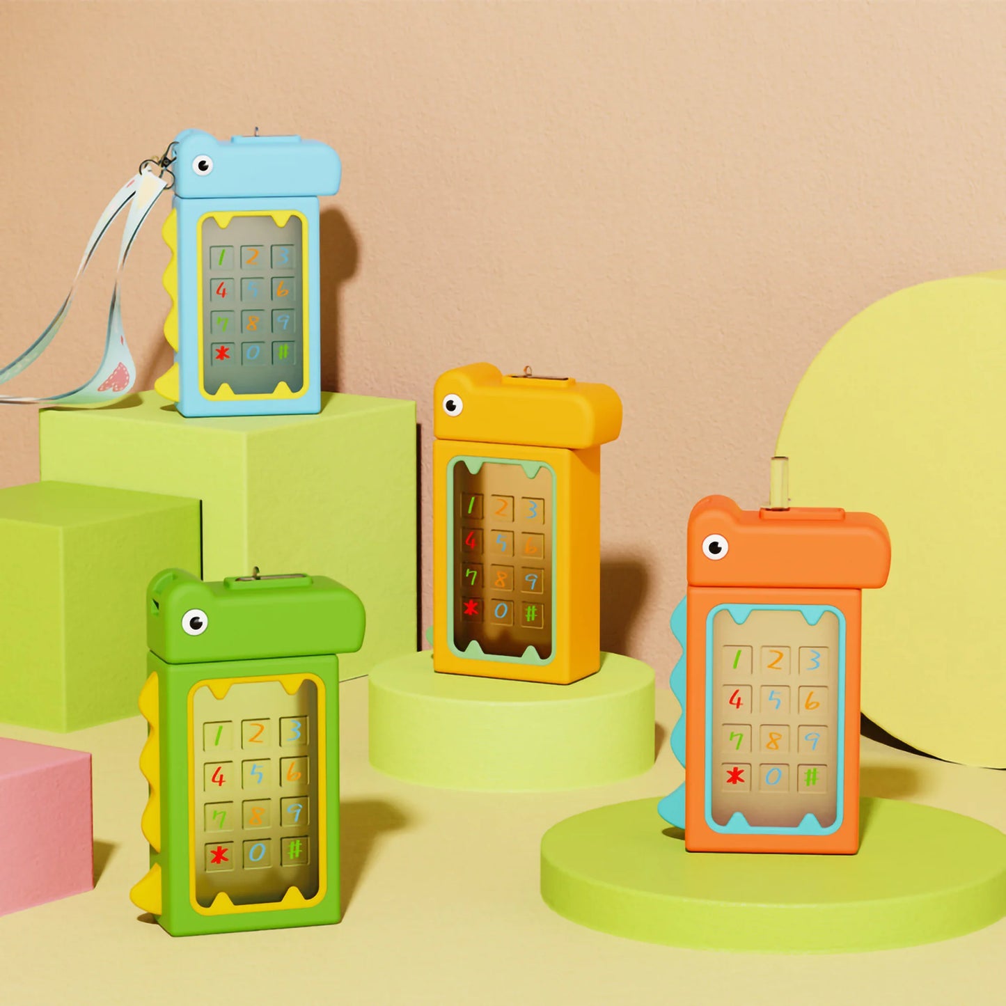 Dinosaur Phone Water Bottle | 480ML