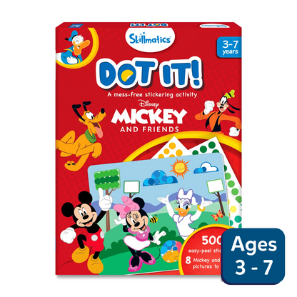 Dot it! - No Mess Sticker Art (3-7 Yrs)